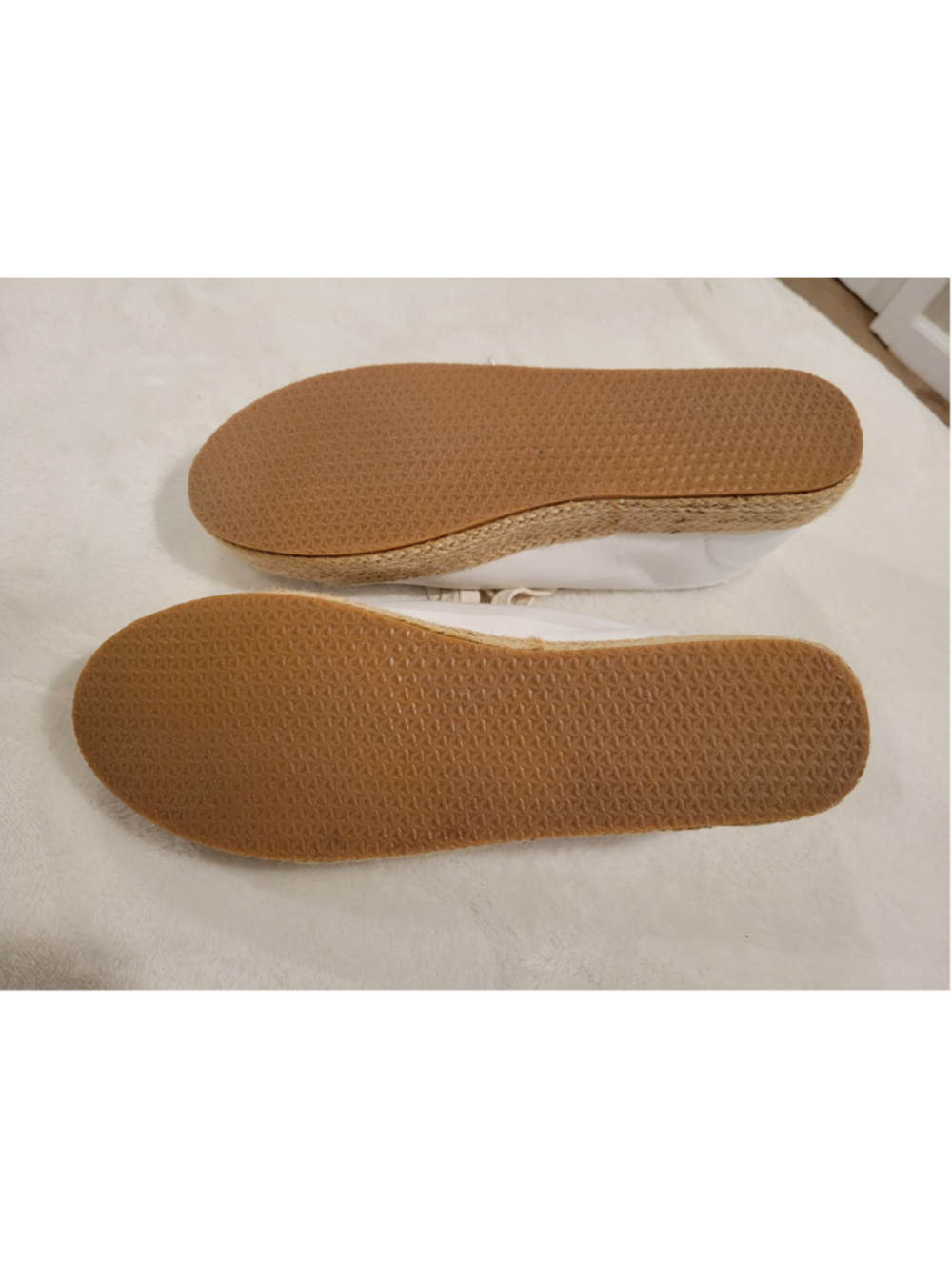 Women's Madden NYC White Espadrille Sneakers Size 11 - Picture 5 of 6